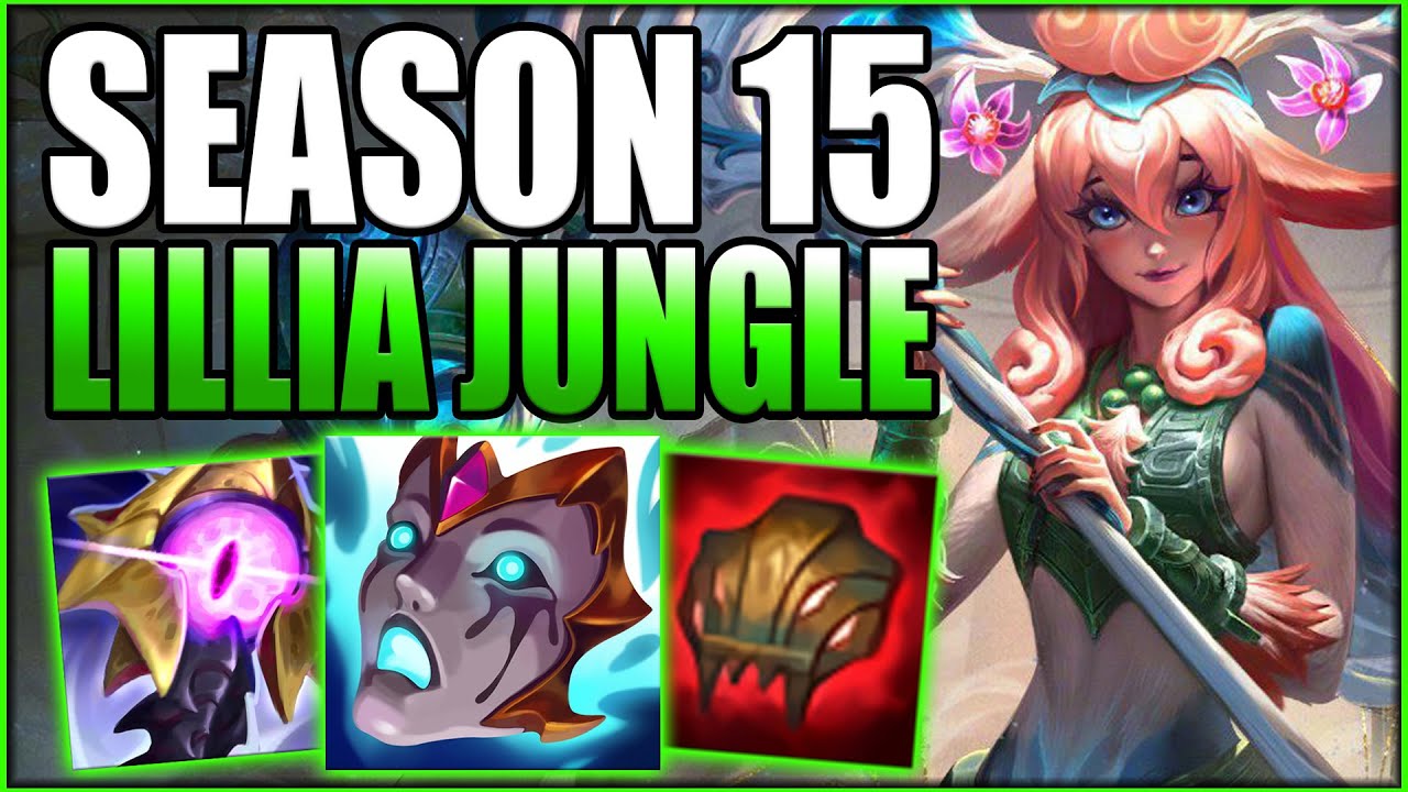 HOW TO TURN AROUND A LOSING GAME WITH LILLIA JUNGLE IN S15! - Gameplay Guide League of Legends