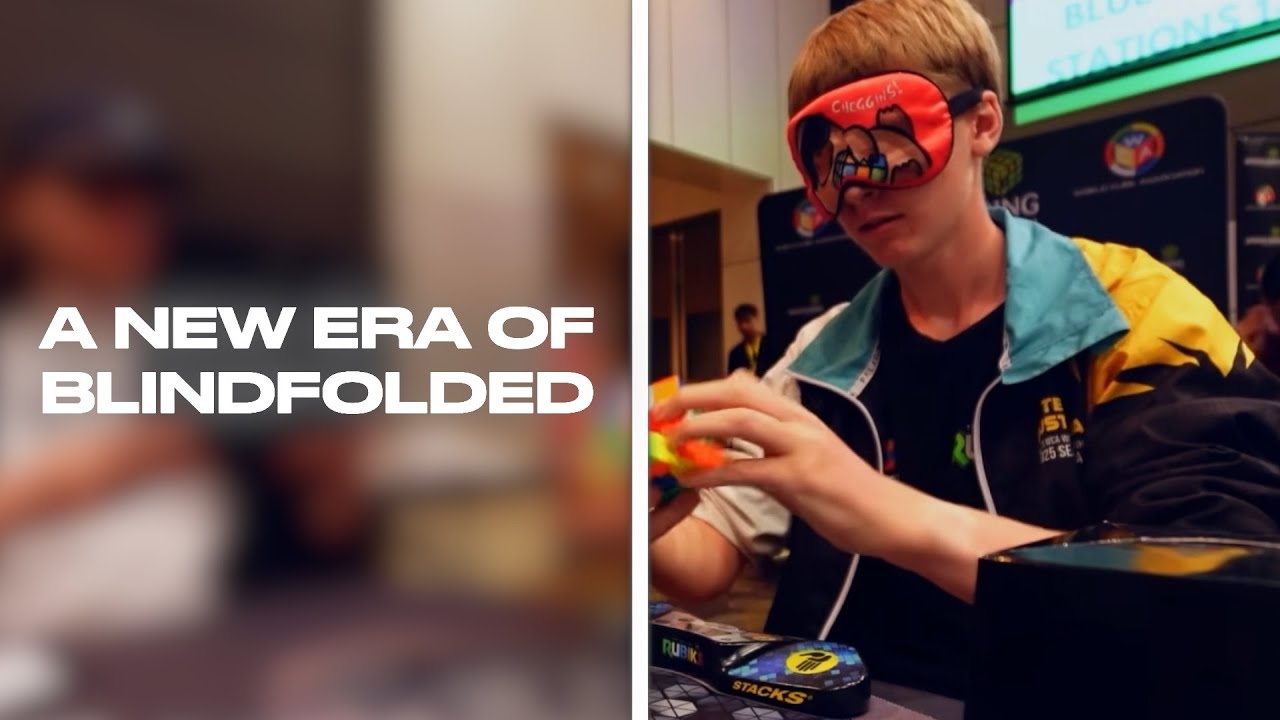A new era of blindfolded... [ft. Charlie Eggins 11.67 World Record]