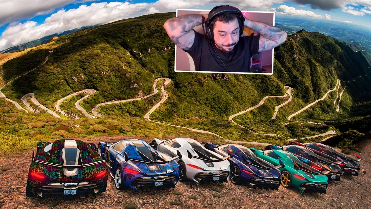 DESCENDO A SERRA DA MORTE SEM FREIO DE JESKO - FORZA HORIZON 5
