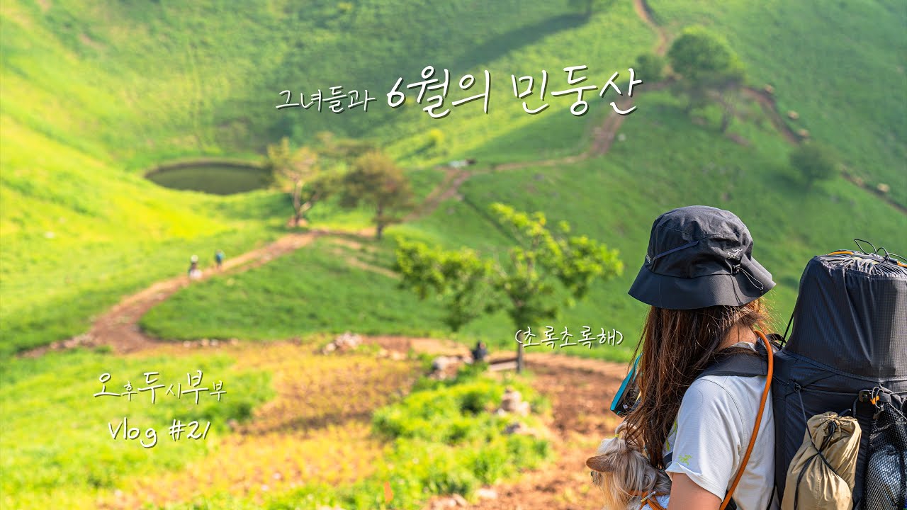그녀들과 6월의 민둥산 백패킹 I 울타미드4 I 스틱링크 I 구독자200명 자축파티 I 경탁주 I 오후두시부부 I