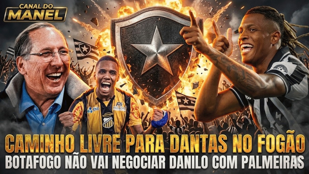 🚨🚨🚨 R$ 109M: BOTAFOGO NÃO IRÁ NEGOCIAR DANILO E FLUMINENSE ABRE CAMINHO PARA DANTAS NO FOGÃO