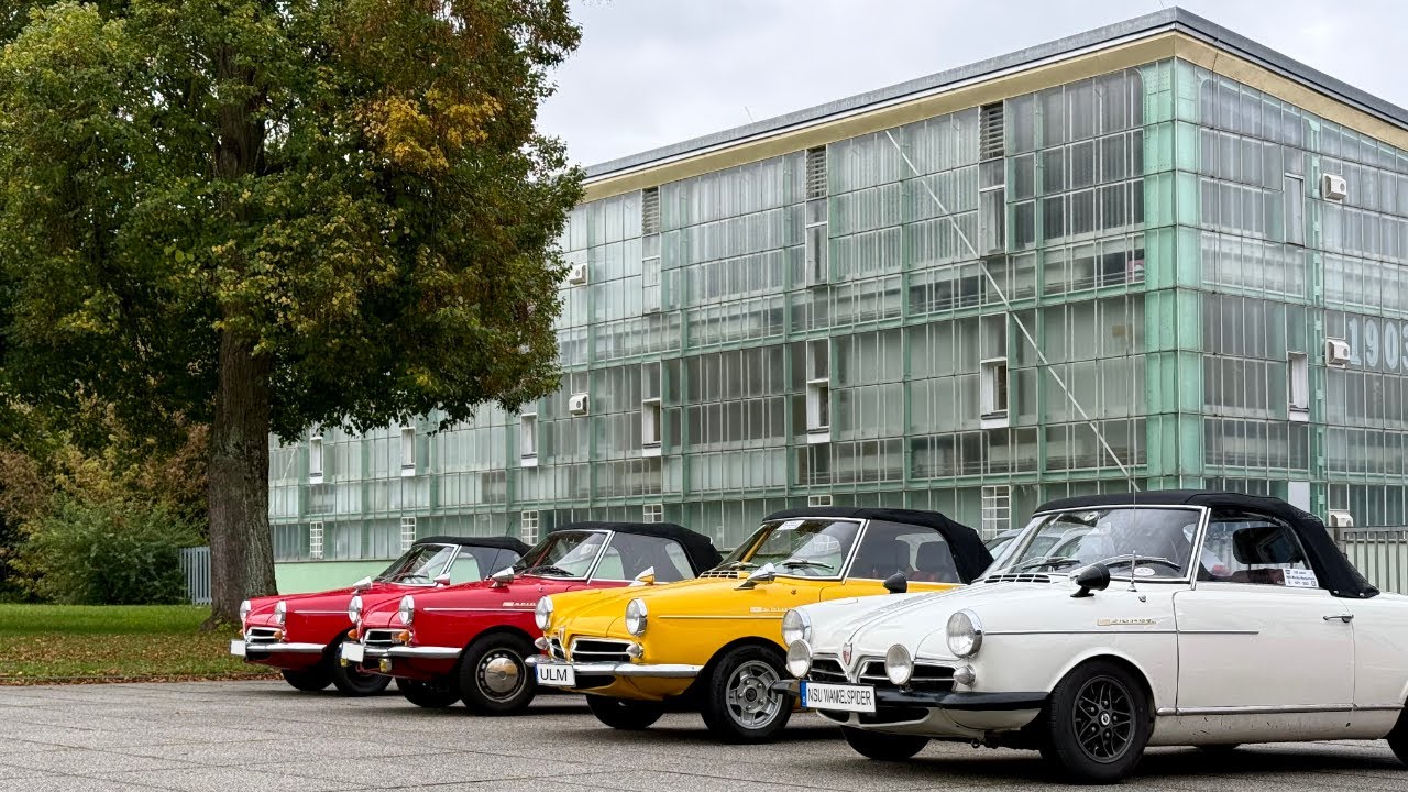 NSU Wankel Spider Treffen 2024 Ulm