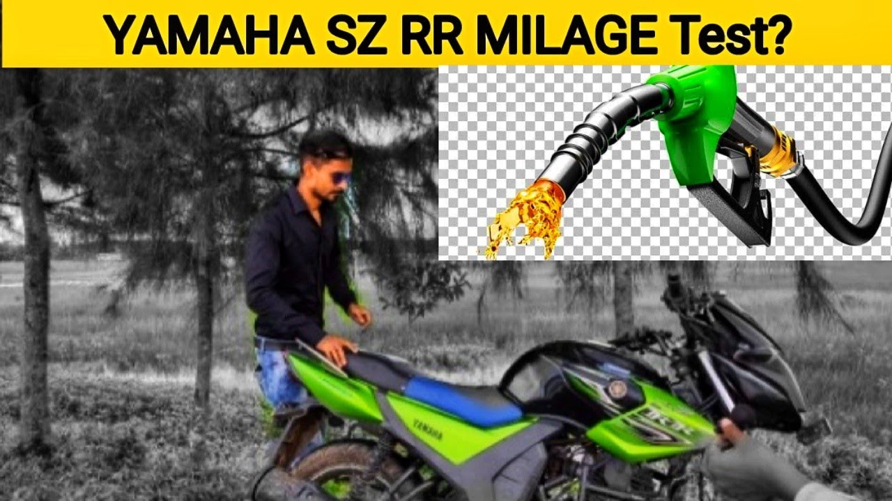Yamaha SZ RR V2 Milage Test On city
