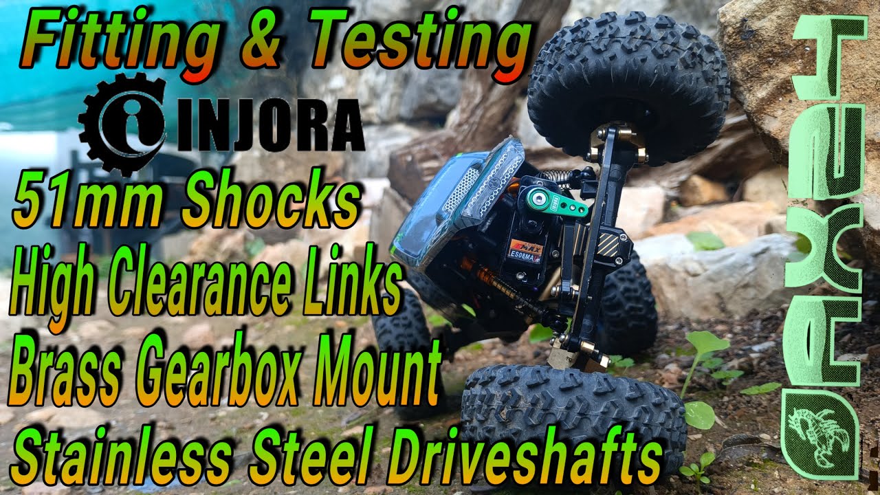 Axial AX24 XC-1 — Установка и тестирование обновлений Injora — серия обновлений №3
