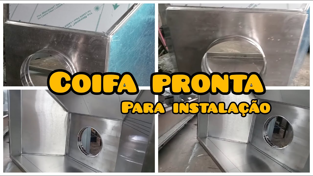 Projeto do zezinho//parte2,coifa pronta para instalação,ficou muito bom,canal zezinho lacerda