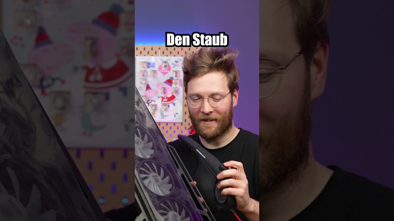 Gaming PC und L&uuml;fter RICHTIG reinigen - Teil 1 - Wie wirds gemacht? #caseking #shorts