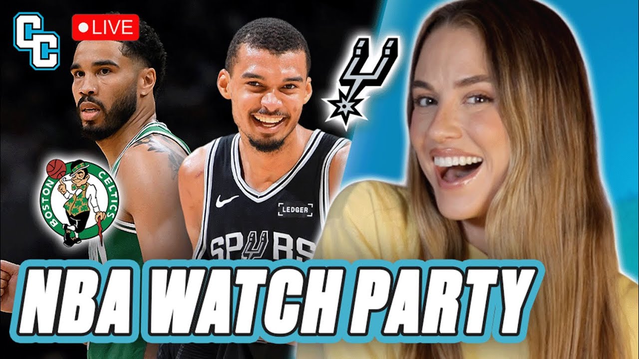 Spurs vs. Celtics🔥 (WATCH PARTY!)