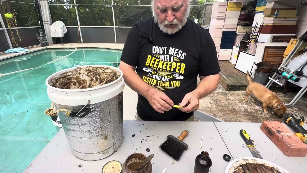 Swarm Trap Prepping for Spring - beekeeping