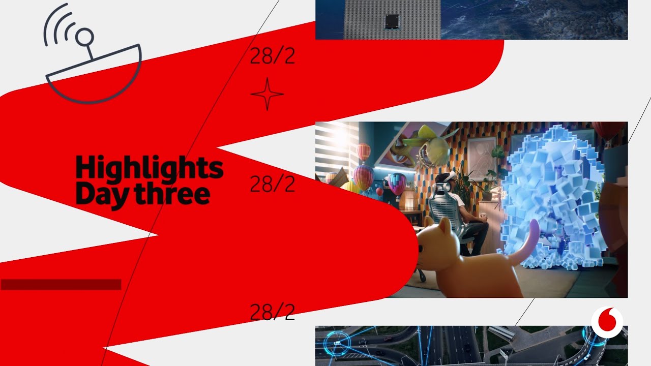 Vodafone's Mobile World Congress Highlights | Day Three with MWC TV 📶