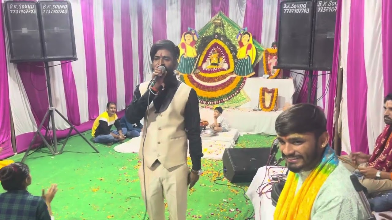 कीर्तन की है रात भजन, महेश नागौरी जी की आवाज़ में… देव उठनी ग्यारस, श्याम भजन संध्या… 12 नवंबर 2024…