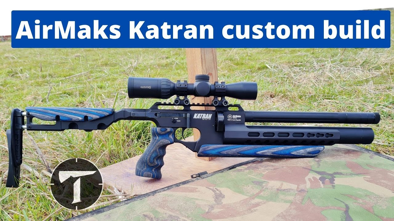 Airmaks katran c .177 air rifle custom laminate stock build