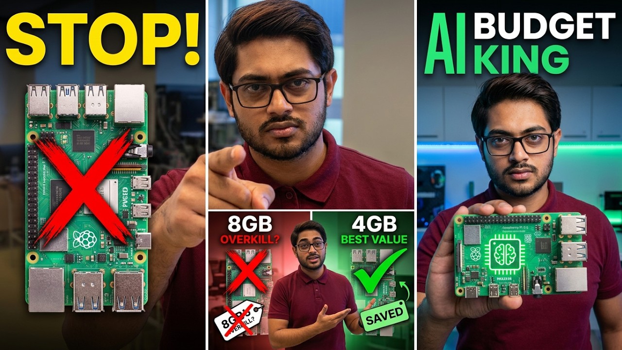 Stop Buying the 8GB Raspberry Pi 5 for AI (Here's Why) #raspberrypi #ai #technology #trending #viral