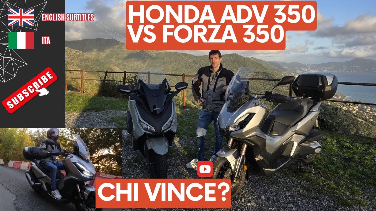 HONDA ADV 350 VS HONDA Forza 350: Chi vince?