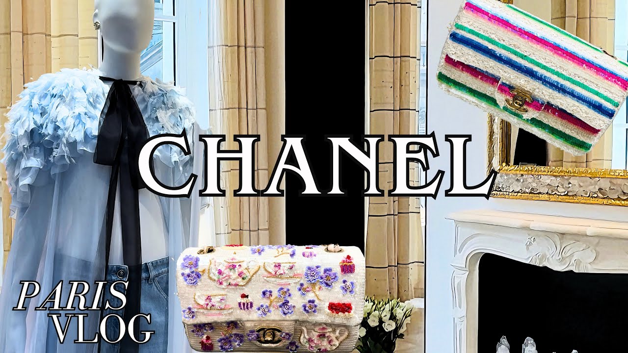 Коллекция CHANEL ШАНЕЛ весна лето 2025 #1 и украшения CHANEL и BVLGARI, в 4K, PARIS Лука мода влог