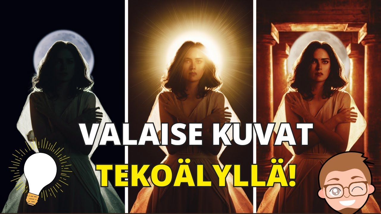 Näin korjaat tai muutat kuvan valaistuksen tekoälyllä! (Magnific)