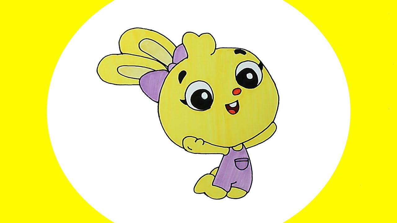 Play Kids Coelhinha Mimi ❤ desenho para desenhar e colorir 😊 desenhando desenho personagens.