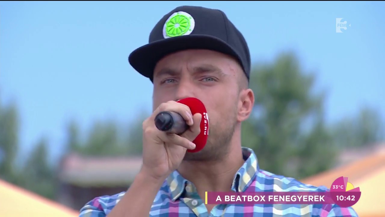 A beatbox fenegyerek Stohl Lucáékat tanította puffogni - tv2.hu/fem3cafe
