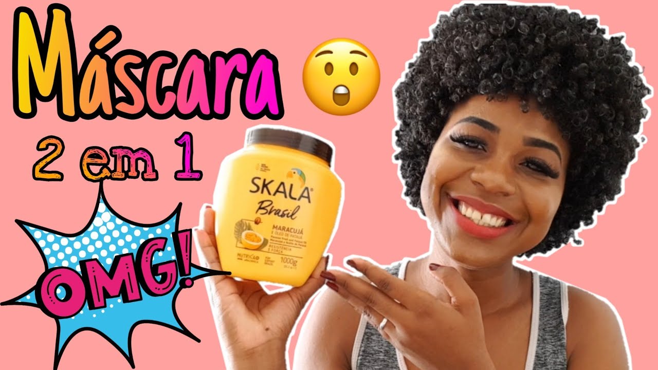 Resenha: Skala Brasil de Maracujá e Óleo de Pataúa🌻 | Máscara 2 em 1