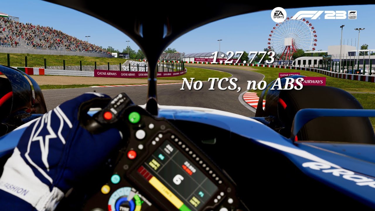 🇯🇵Suzuka International Racing Course [1:27.773, TCS off, ABS off] (F1 23) :)