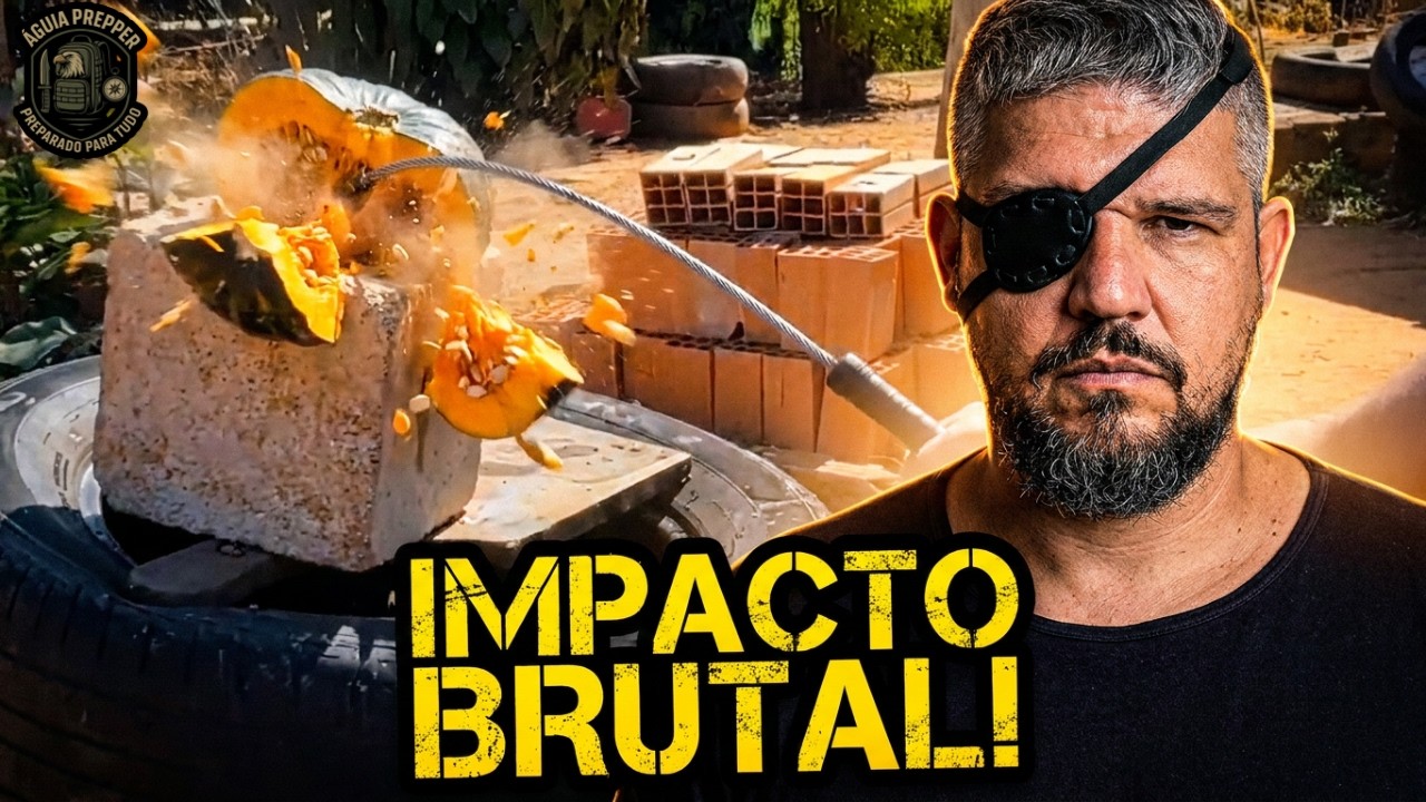 DIY: Como Fazer um Chicote Tático (Stinger Tactical Whip) com Materiais Simples