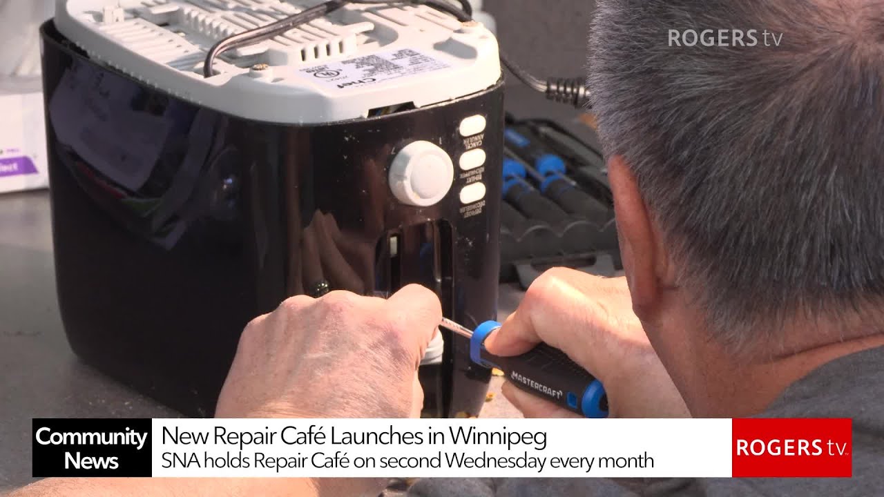 В Виннипеге открылось кафе Spence Repair Café.