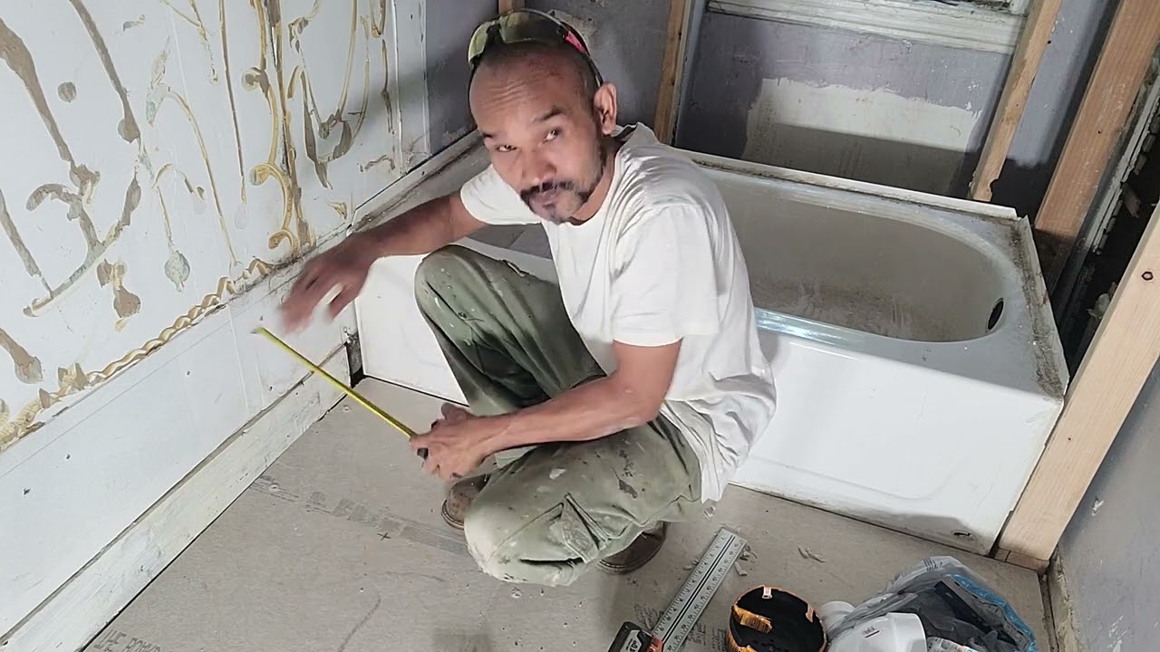How to cut and where to cut a toilet flange hole