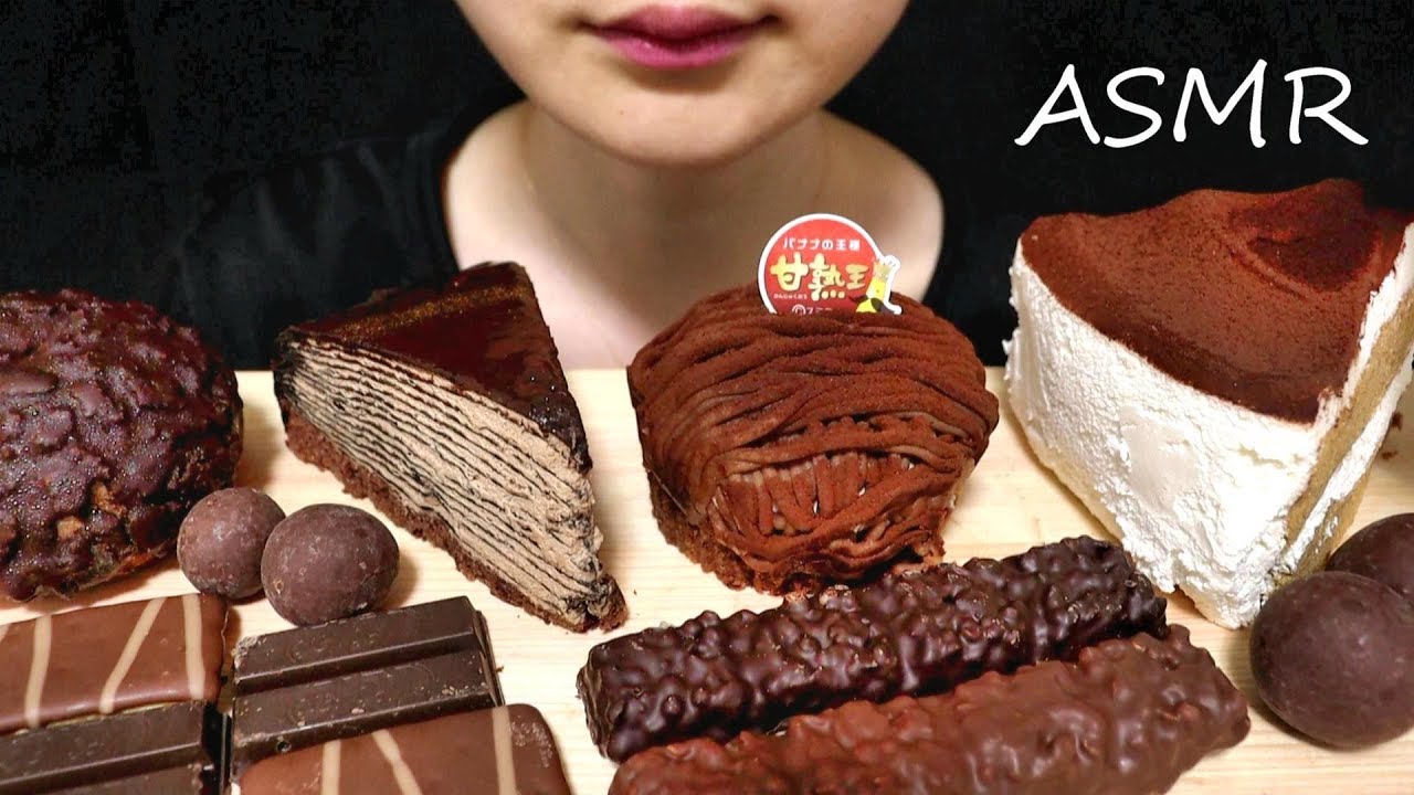 [ASMR] Шоколадный десерт