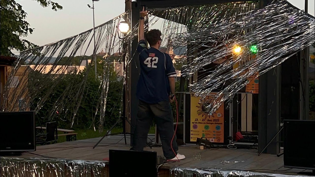 SALVA @ JUZ Sommerfestival 2025 (Livestream hat nicht funktioniert, deshalb hier das Video, Leute😔)