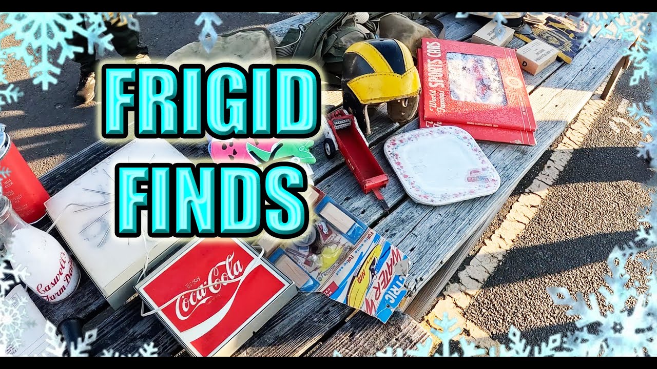 Hunting for Sports Card & Memorabilia Flea Market Gold in the Bitter Cold