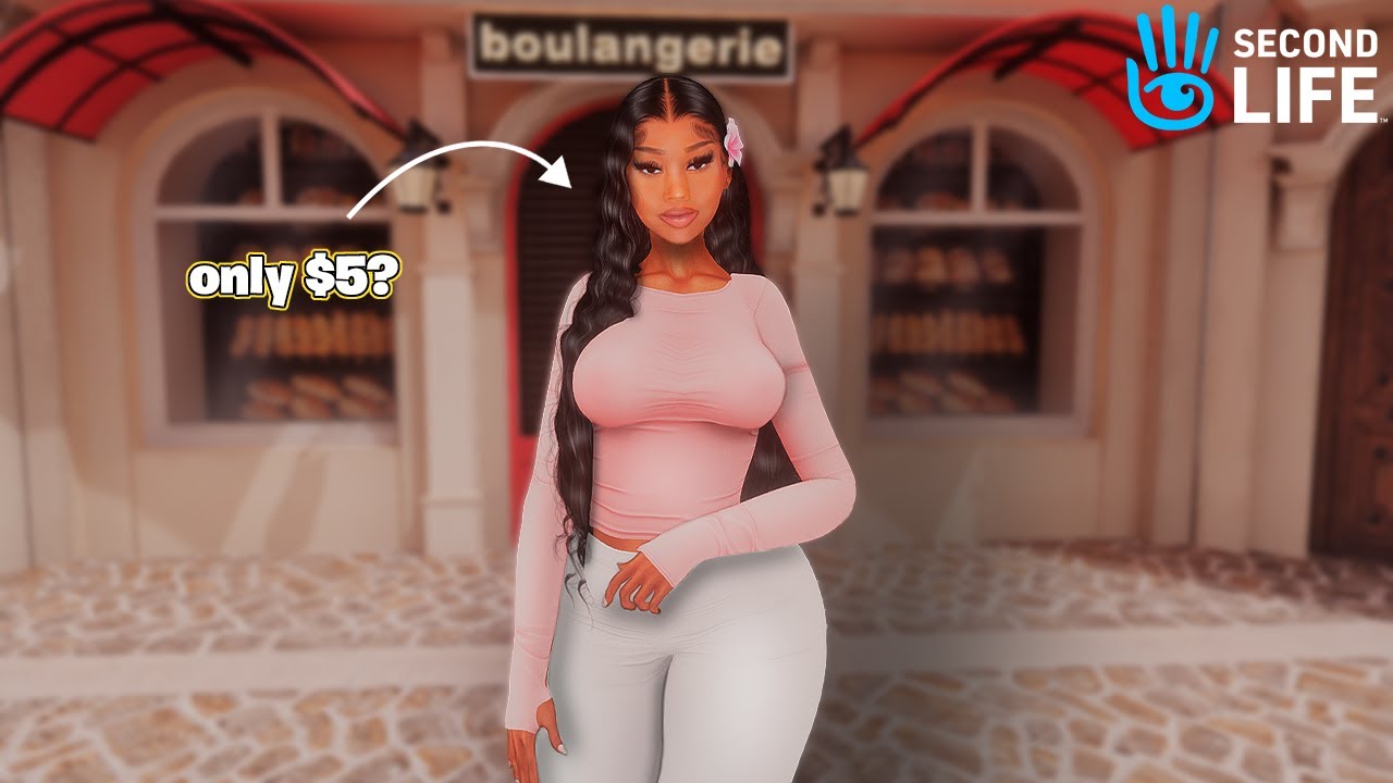 Making An Avatar With ONLY $4.99 On Second Life