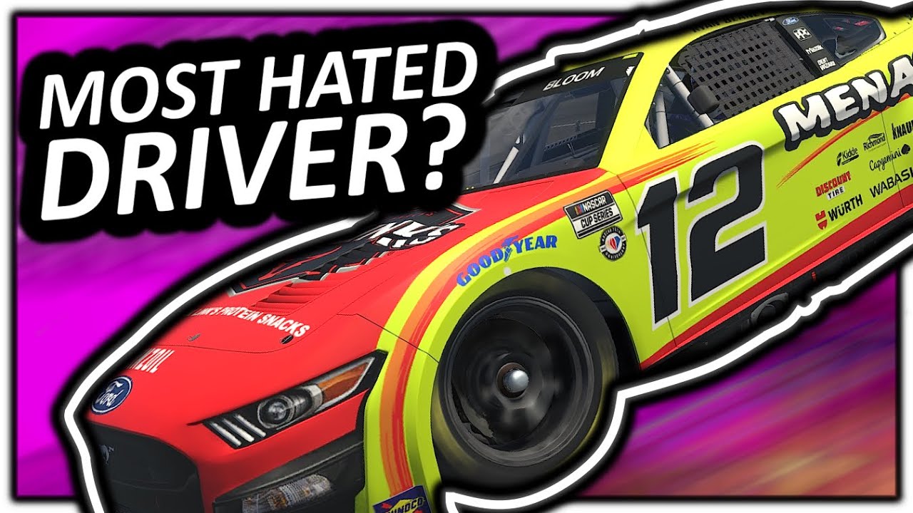 IS THIS THE MOST HATED DRIVER ON IRACING??? (*TALLADEGA*)