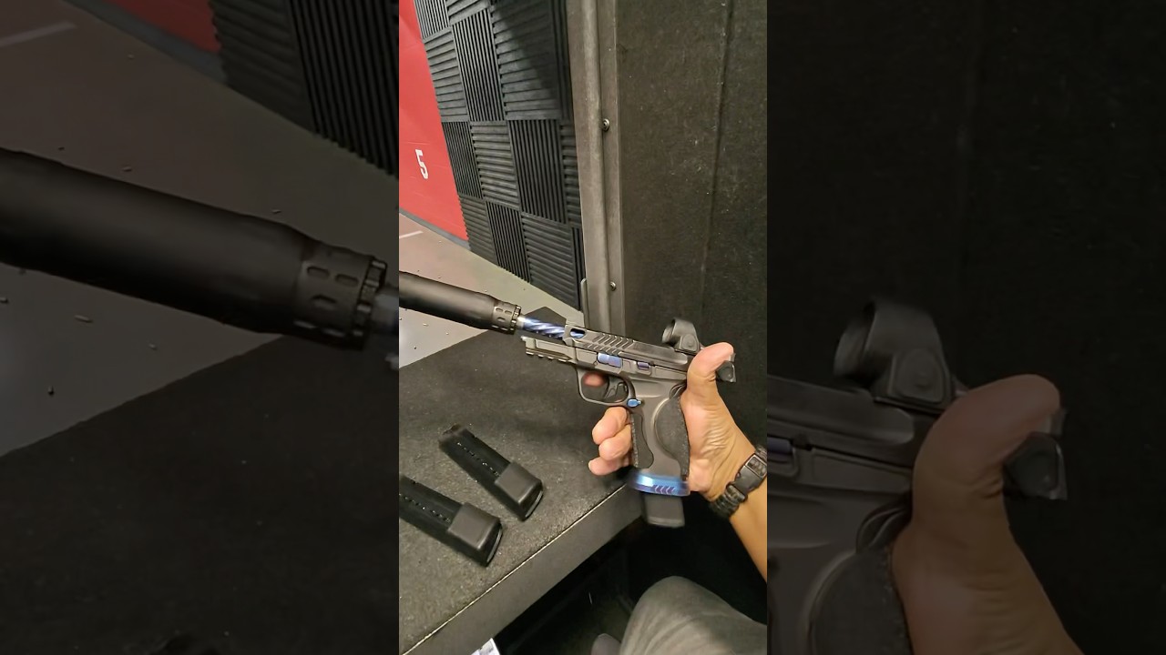 New Smith and Wesson Metal HD Spec V, Suppressed #best #quiet