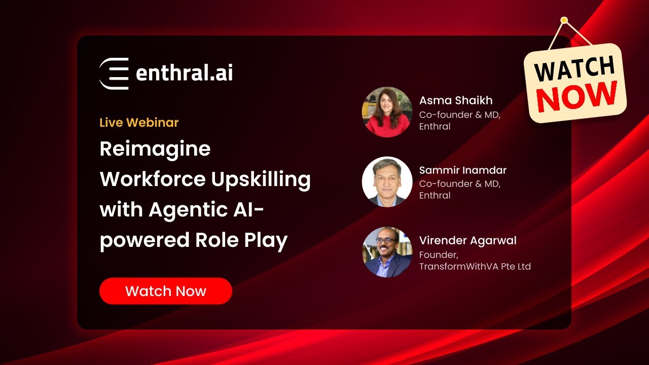Webinar: How AI Agents Are Redefining Role Play in Workforce Skilling