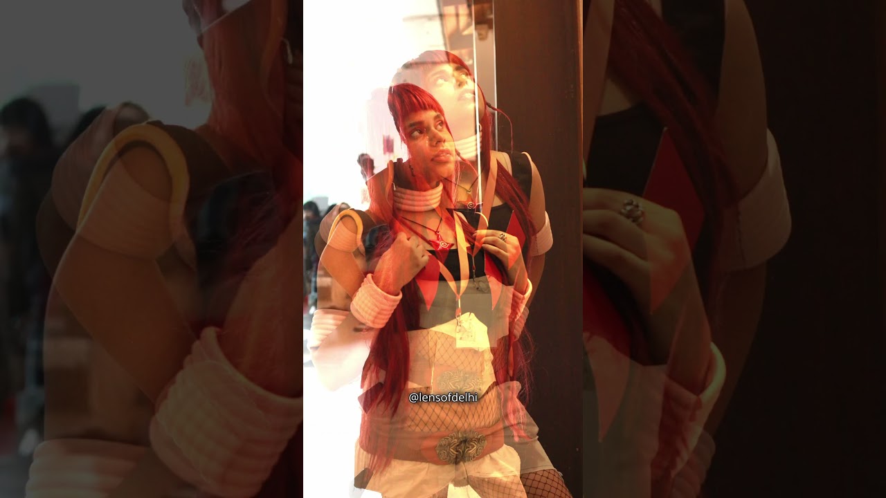 POV: She&rsquo;s the fire you can&rsquo;t look away from 🔥❤️ | Red Hair Anime Girl Cosplay #cosplay #shorts
