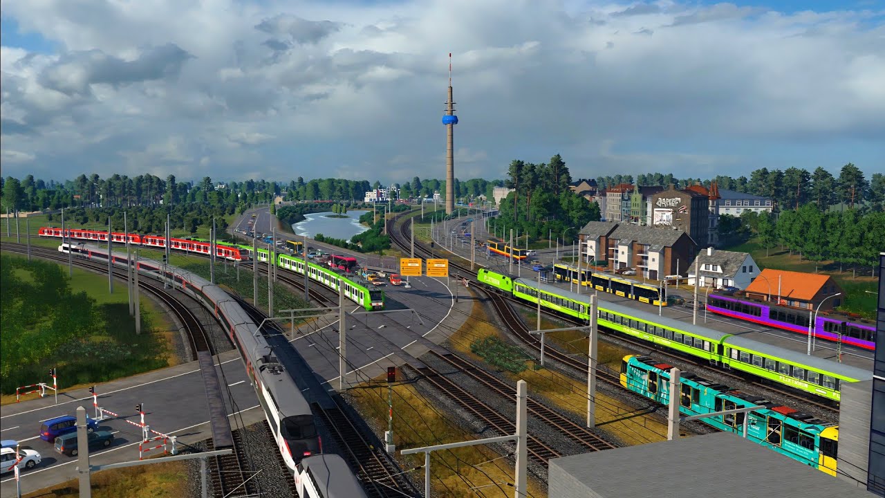Transport Fever 2: Der Bahnübergang Teil 730