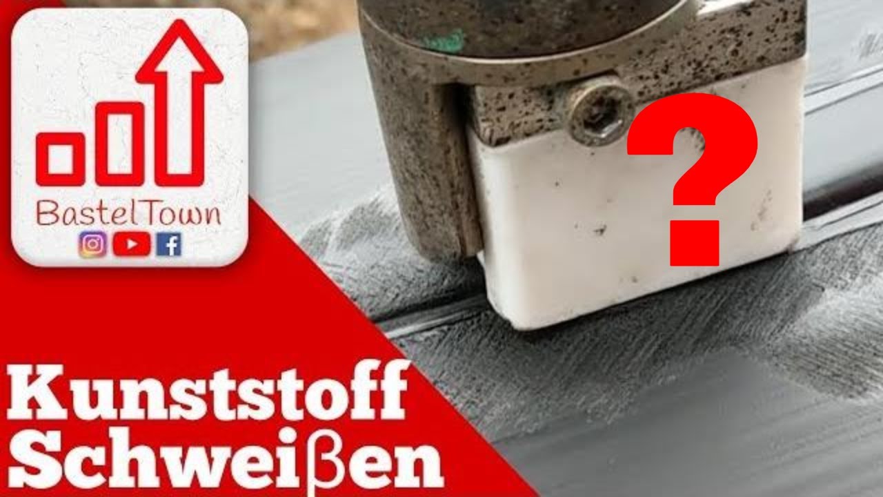 PE 100 Kunststoff Schweißen Extruder ?  So wird Kunststoff geschweißt ! EXTRUSIONSSCHWEIßEN