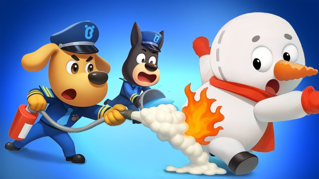 Police Save the Day | Useful Story | Safety Rules for Kids | Sheriff Labrador