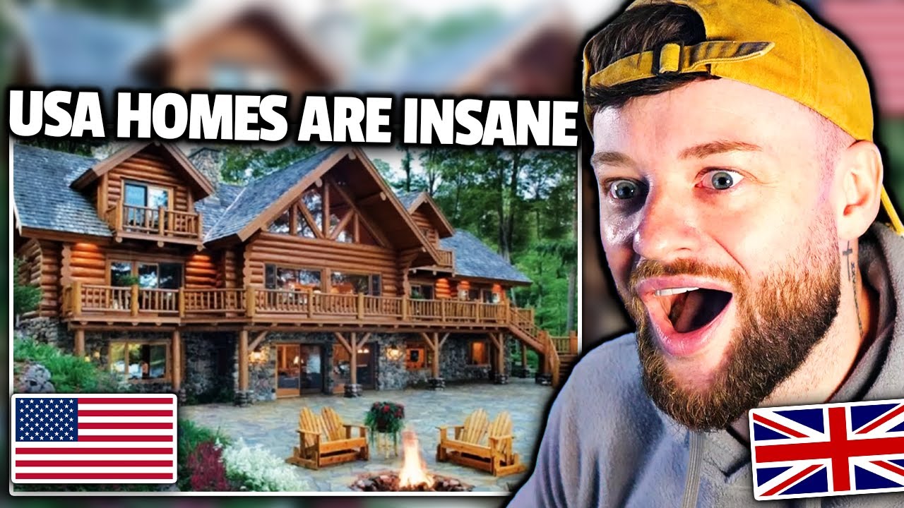 POOR BRITISH GUY Reacts to Different Type of American Homes!