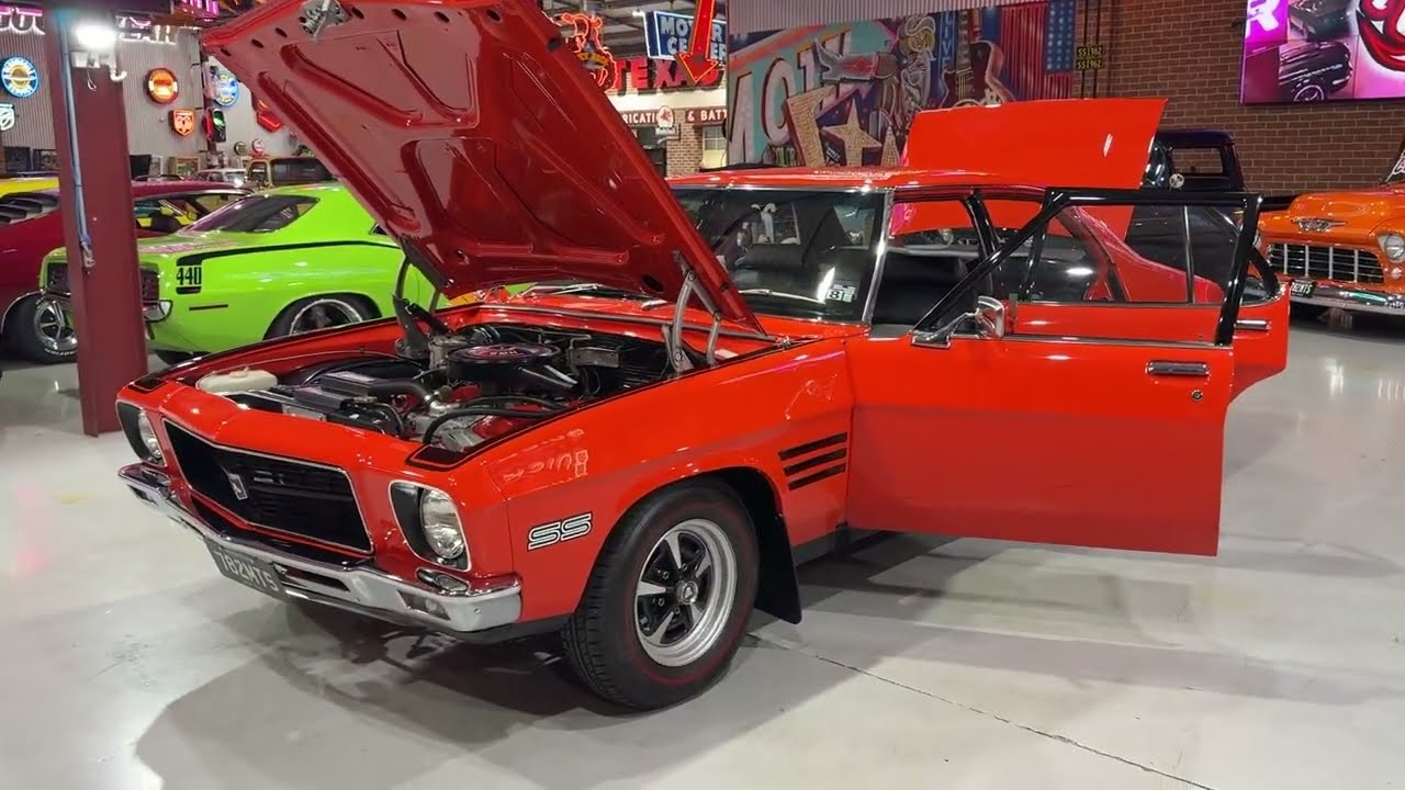 SOLD! in August 10th Live stream Auction - 1972 Holden HQ SS