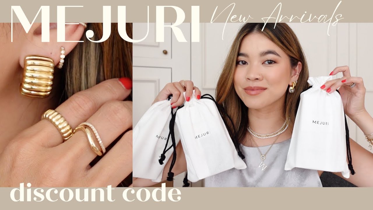 НОВИНКА: НОВИНКА! MEJURI JEWELRY HAUL! Новая коллекция Charlotte! Мои любимые новинки!