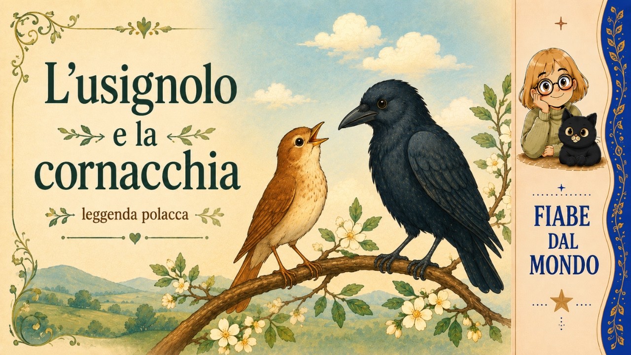 L’USIGNOLO E LA CORNACCHIA | Antica leggenda polacca + 3 CURIOSITA'