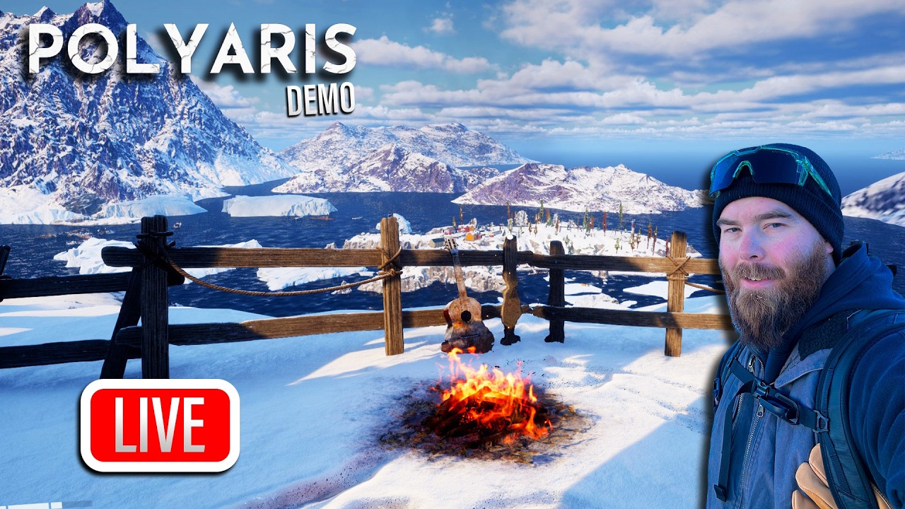 A Nordic Adventure . . . . Will I Freeze? I POLYARIS Demo | LIVE