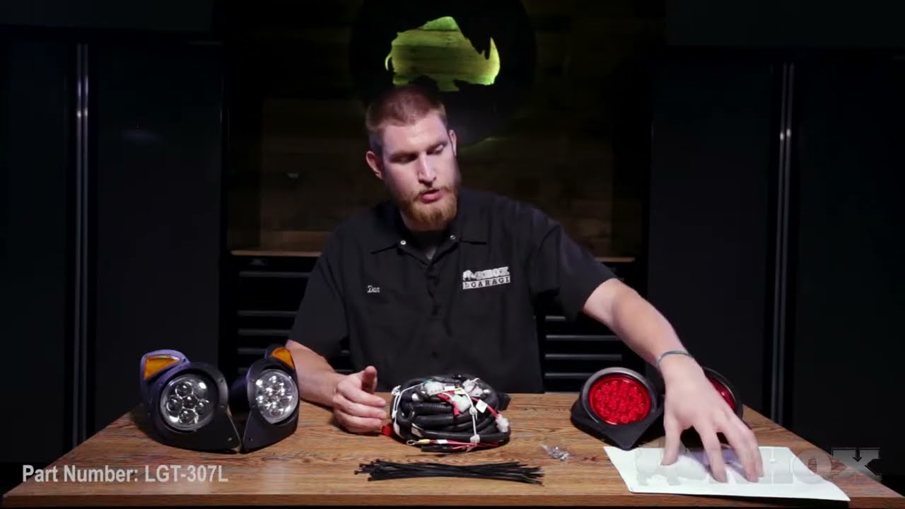 LGT-307L RHOX LED Factory Style Light Kit on a Yamaha Drive