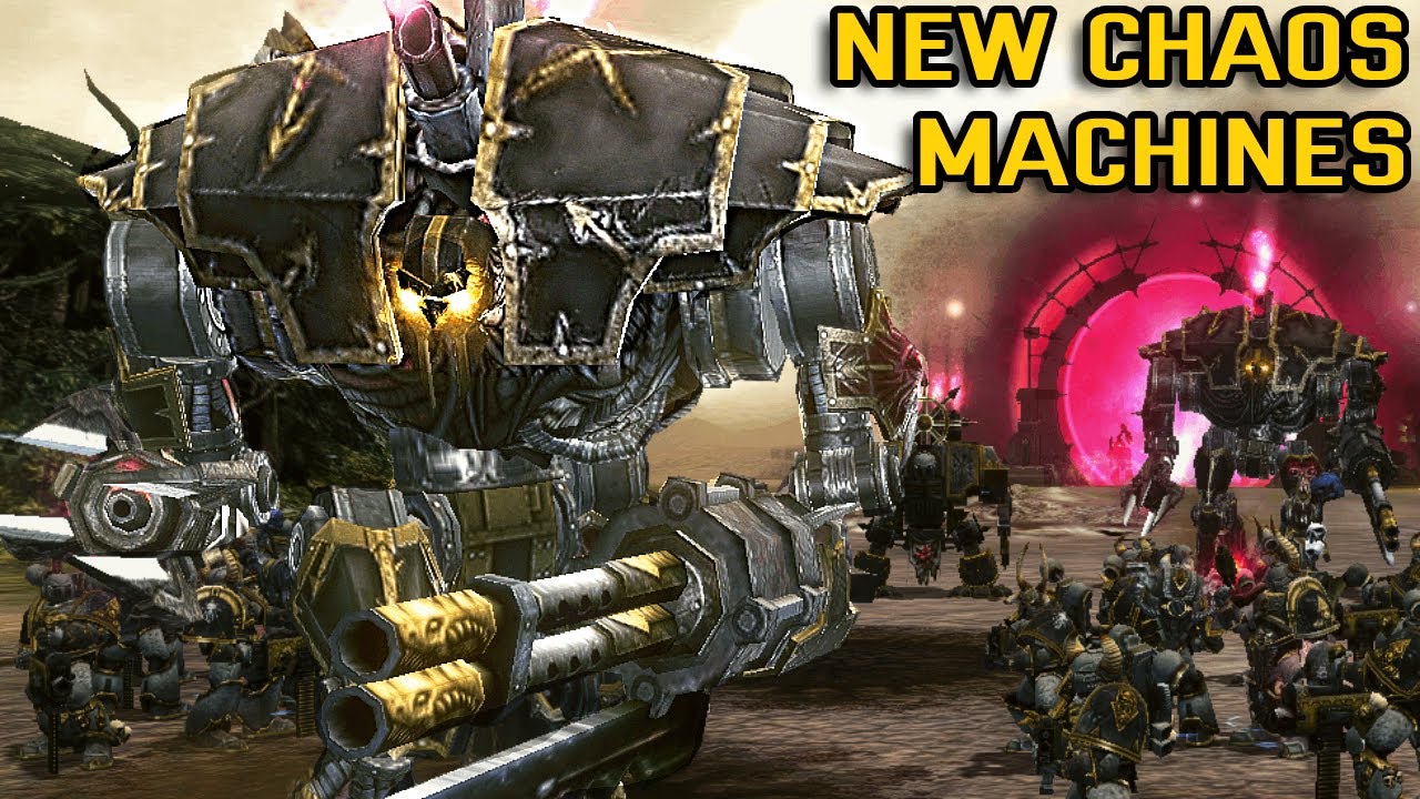 Unification Mod (New 6.9): Chaos Daemon Engines vs Astartes! - Warhammer 40K: Dawn of War: Soulstorm