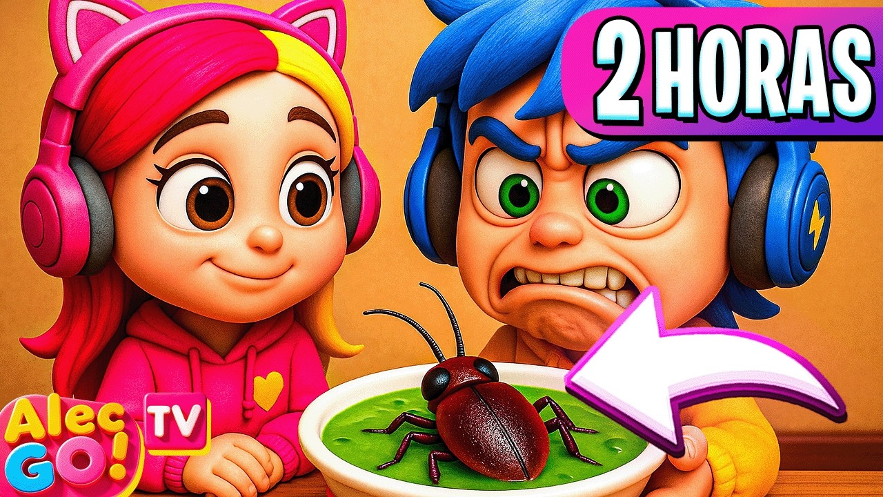 MINHA MÃE QUER ME DAR SOPA DE BARATA!🪳🍽️ +2 HORAS COM ROBLOX (Alec GO! #TV)