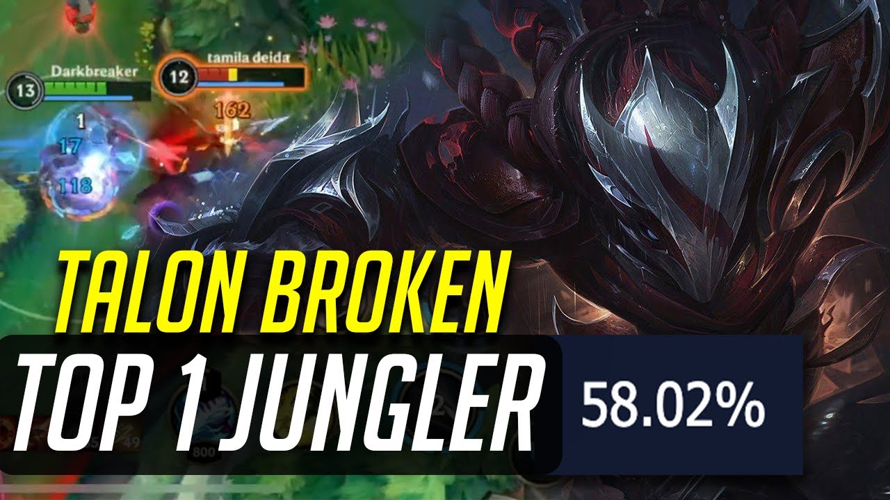 WILD RIFT TALON BECAME THE TOP 1 JUNGLER IN WILD RIFT??!