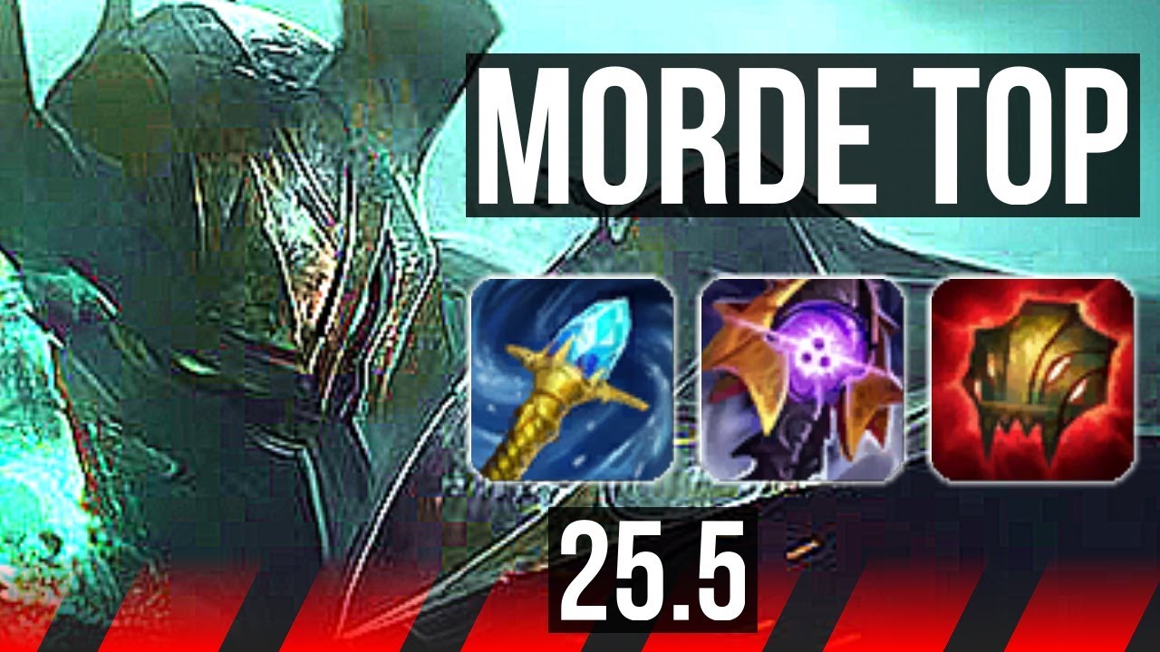 MORDEKAISER vs GAREN (TOP) | 58k DMG, 17/4/13 | EUW Master | 25.5