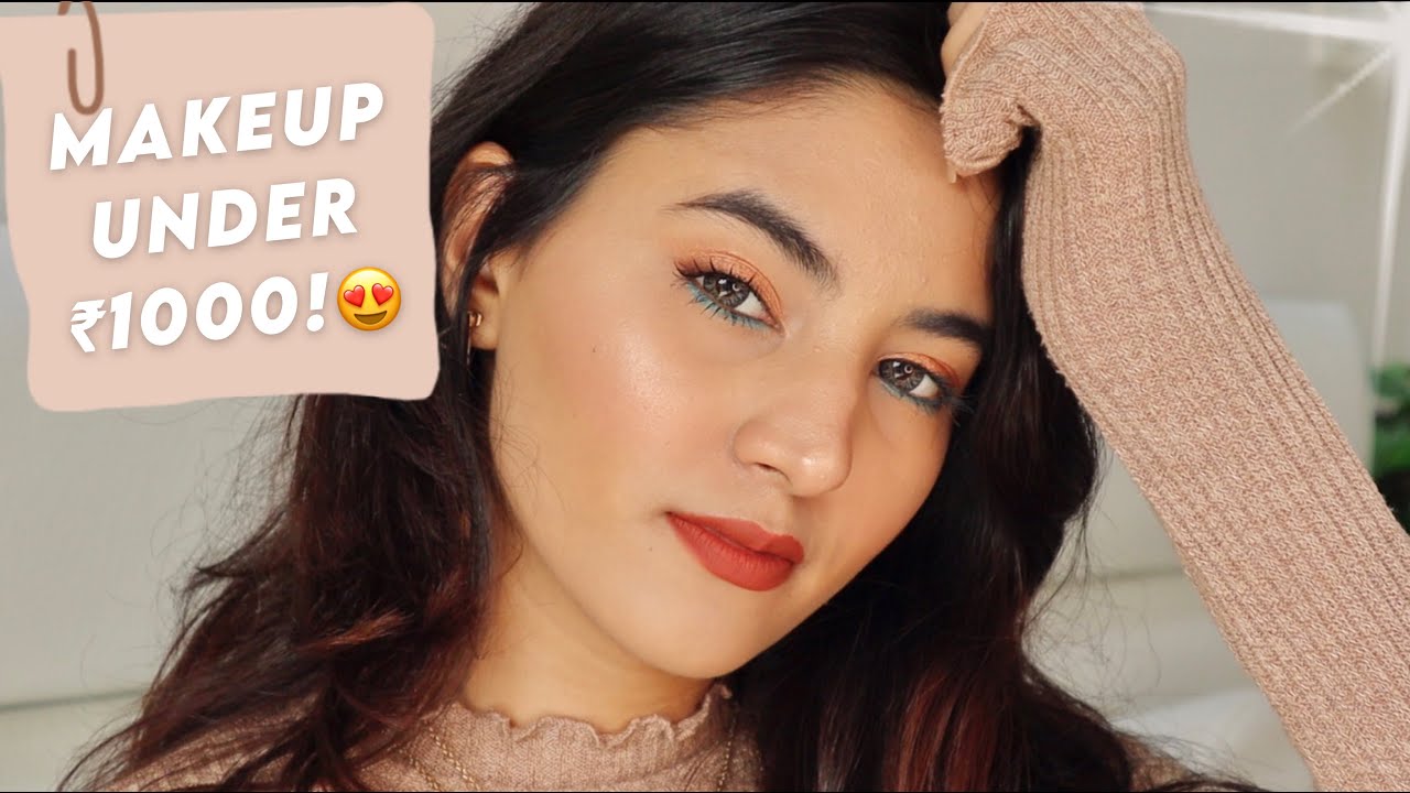 Soft Glam Makeup Look Using Products Under ₹1000 | Affordable Makeup | TheSassThing