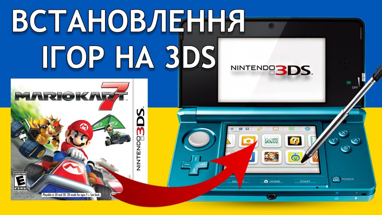 Як встановити ігри на Nintendo 3DS? 