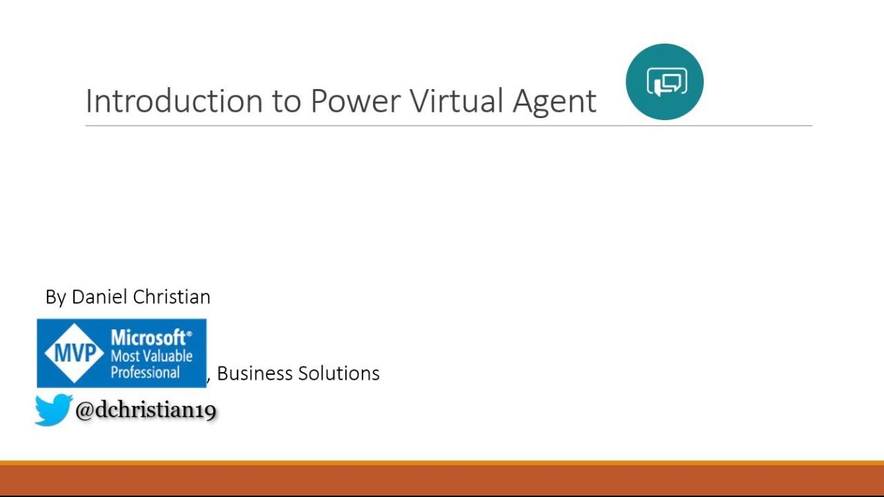 Introduction to Power Virtual Agent